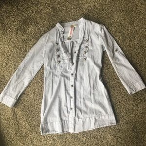 Fresh Brewed Button Up